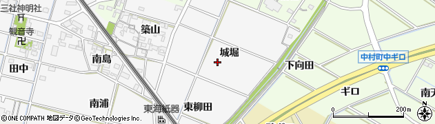 愛知県岡崎市下三ツ木町周辺の地図