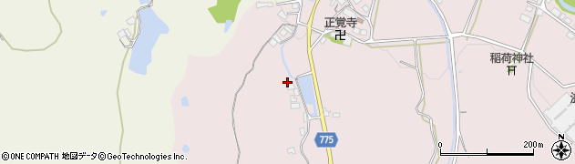 滋賀県甲賀市甲賀町滝2057周辺の地図