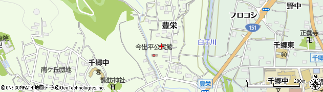 愛知県新城市豊栄（道添）周辺の地図