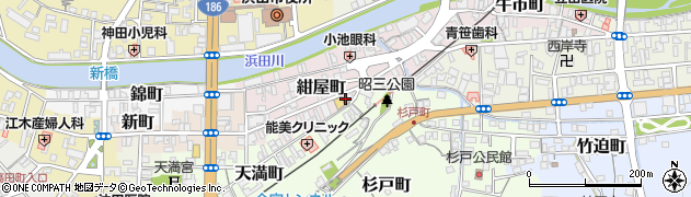 おそうじ本舗　浜田店周辺の地図