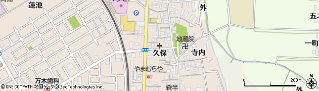 京都府宇治市小倉町久保27周辺の地図