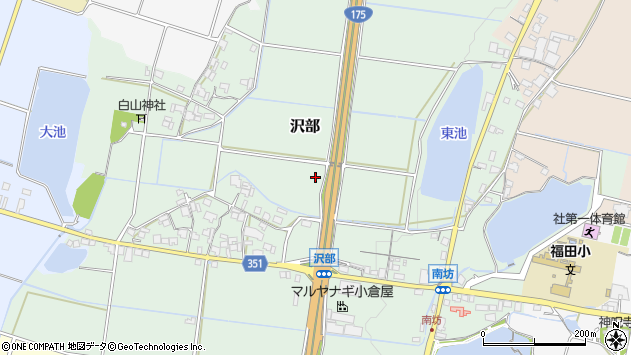 〒673-1444 兵庫県加東市沢部の地図