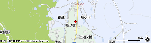 兵庫県宝塚市境野塩ノ橋26周辺の地図