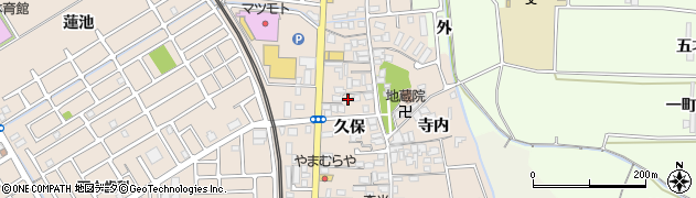 京都府宇治市小倉町久保28周辺の地図