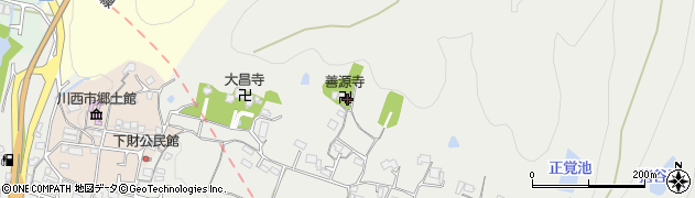 善源寺周辺の地図