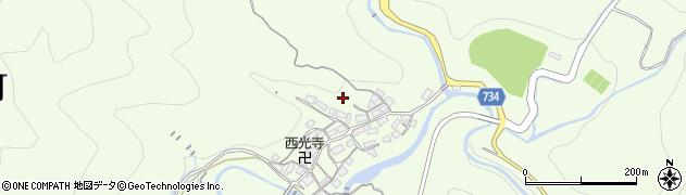 大阪府三島郡島本町尺代周辺の地図