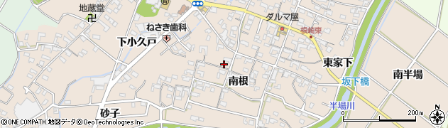 愛知県安城市根崎町南根137周辺の地図