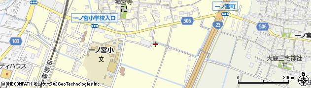 三重県鈴鹿市一ノ宮町1668周辺の地図