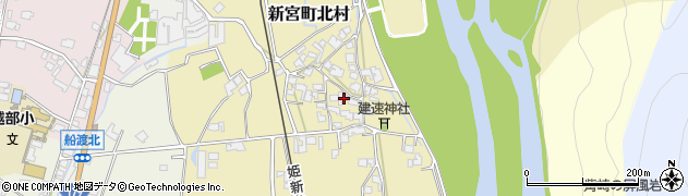 兵庫県たつの市新宮町北村317周辺の地図