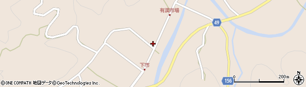 岡山県高梁市有漢町有漢2109周辺の地図