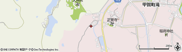 滋賀県甲賀市甲賀町滝2048周辺の地図