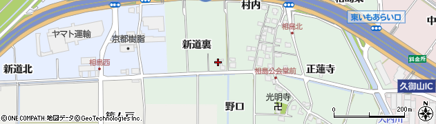京都府久世郡久御山町相島新道裏5周辺の地図