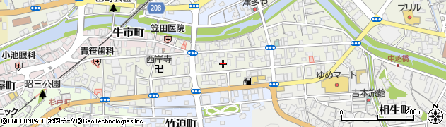 島根県浜田市朝日町周辺の地図