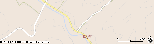 愛知県岡崎市雨山町（八子）周辺の地図