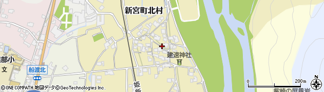 兵庫県たつの市新宮町北村322周辺の地図