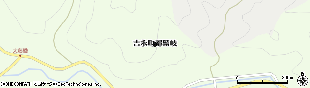 岡山県備前市吉永町都留岐周辺の地図