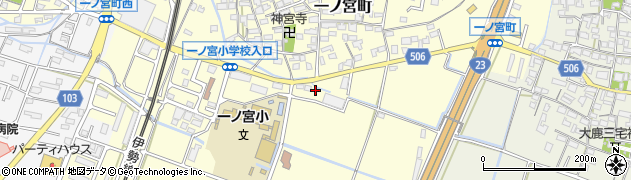 三重県鈴鹿市一ノ宮町1651周辺の地図