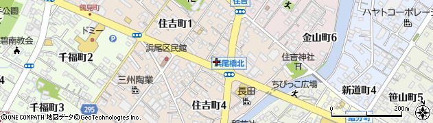 愛知県碧南市住吉町周辺の地図