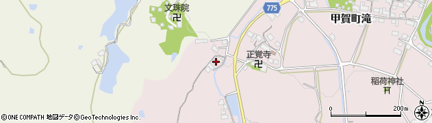 滋賀県甲賀市甲賀町滝2047周辺の地図