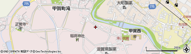 滋賀県甲賀市甲賀町滝949周辺の地図