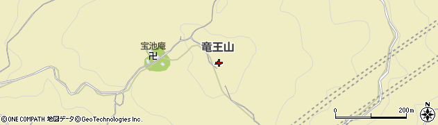 竜王山周辺の地図