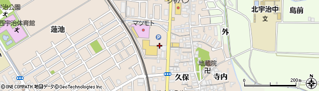 PISOLA 宇治小倉店周辺の地図