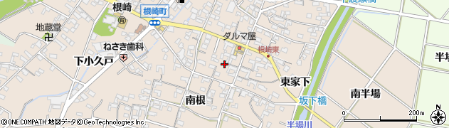 愛知県安城市根崎町南根31周辺の地図