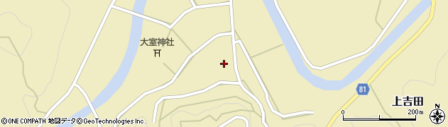愛知県新城市上吉田乙新多周辺の地図
