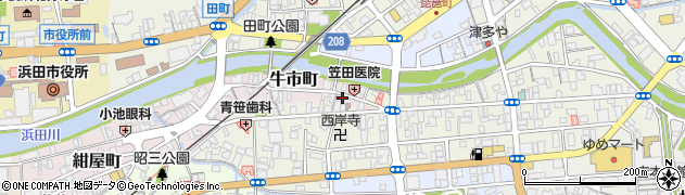 株式会社山藤薬局　浜田支店周辺の地図