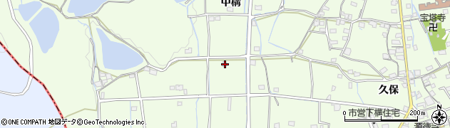 兵庫県姫路市林田町中構231周辺の地図