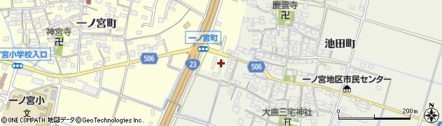 三重県鈴鹿市一ノ宮町2周辺の地図