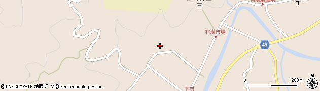 岡山県高梁市有漢町有漢1771周辺の地図