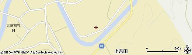 愛知県新城市上吉田松沢周辺の地図