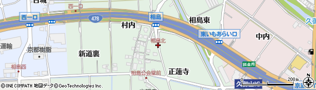 相島北周辺の地図