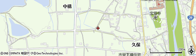 兵庫県姫路市林田町中構13周辺の地図