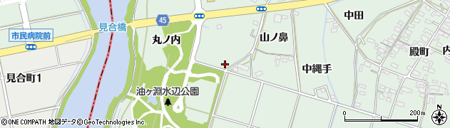 愛知県安城市東端町丸ノ内52周辺の地図