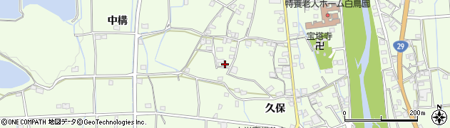 兵庫県姫路市林田町中構43周辺の地図