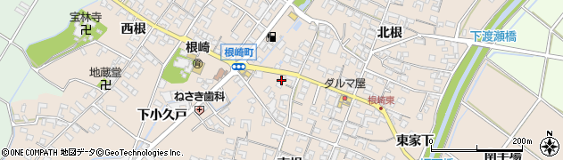 愛知県安城市根崎町南根249周辺の地図