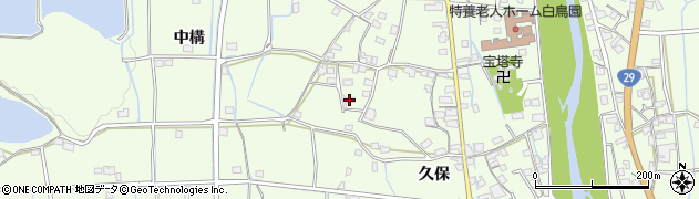 兵庫県姫路市林田町中構42周辺の地図