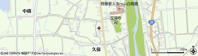 松尾組周辺の地図
