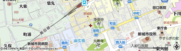 東京屋美容室予約受付周辺の地図