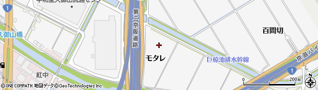 京都府久御山町（久世郡）東一口（モタレ）周辺の地図