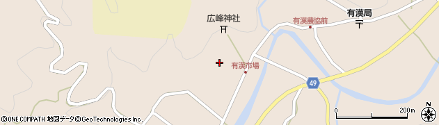 岡山県高梁市有漢町有漢2094周辺の地図
