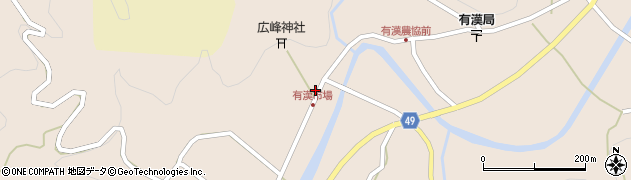 岡山県高梁市有漢町有漢2138周辺の地図