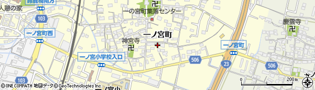 三重県鈴鹿市一ノ宮町1268周辺の地図