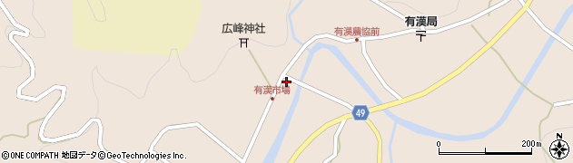 岡山県高梁市有漢町有漢2141周辺の地図