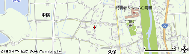 兵庫県姫路市林田町中構45周辺の地図