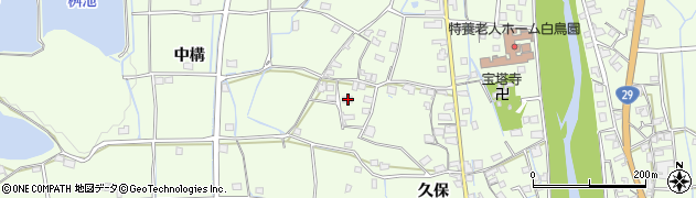 兵庫県姫路市林田町中構47周辺の地図