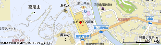 ゆめタウン浜田周辺の地図