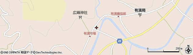 岡山県高梁市有漢町有漢2144周辺の地図
